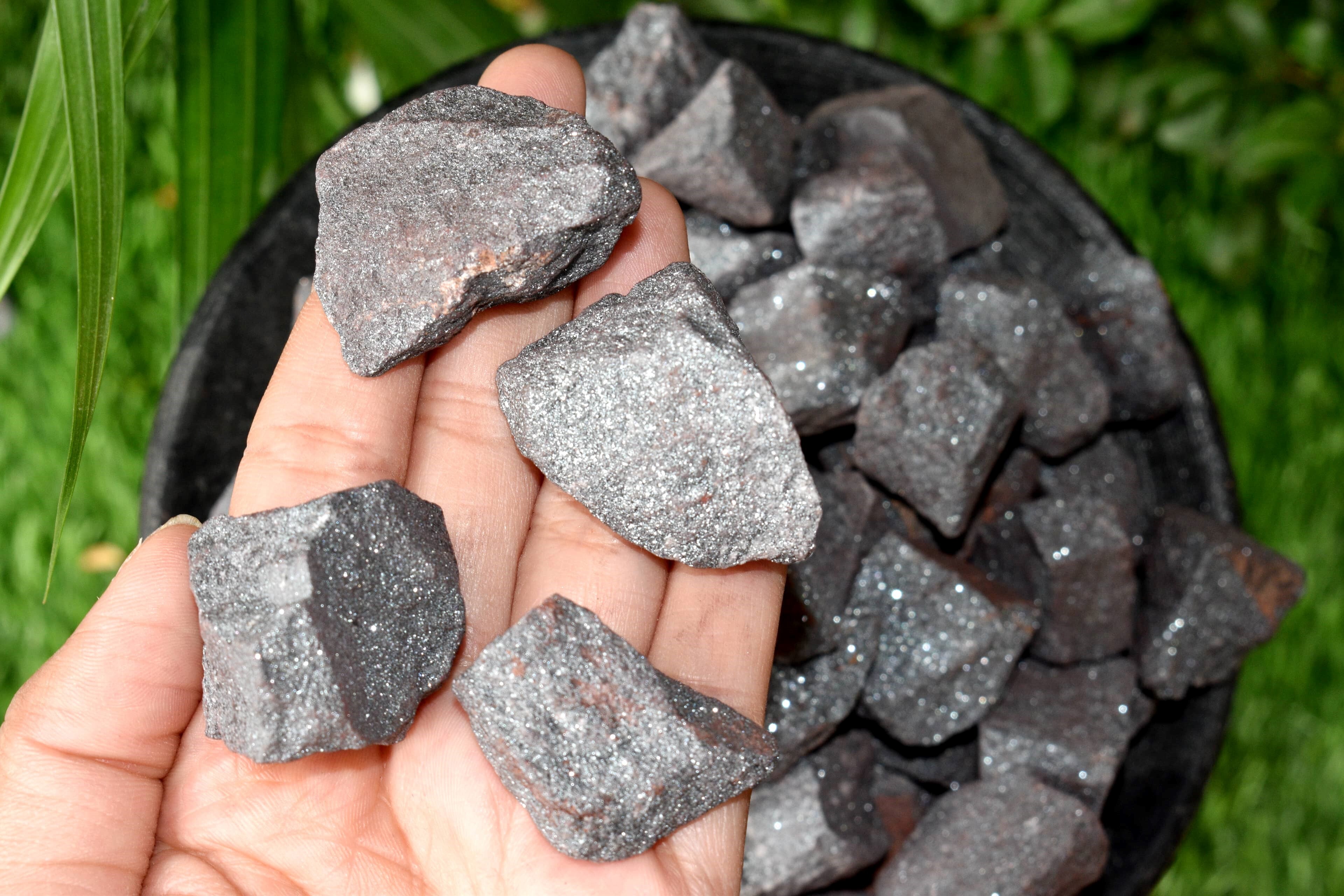Hematite Rough Stone - 1 Inch Natural, Unpolished Crystal With Unique Patterns | Aaa Grade, Beautiful Raw Gemstone