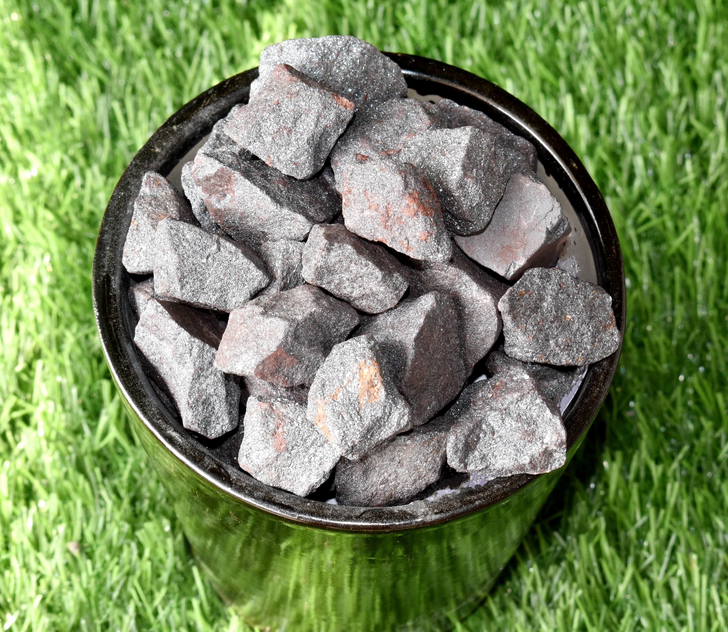 Hematite Rough Stone - 1 Inch Natural, Unpolished Crystal With Unique Patterns | Aaa Grade, Beautiful Raw Gemstone