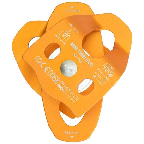 Kong Mini Twin 2.0 Orange - Application: Climbing Mountaineering Rescue