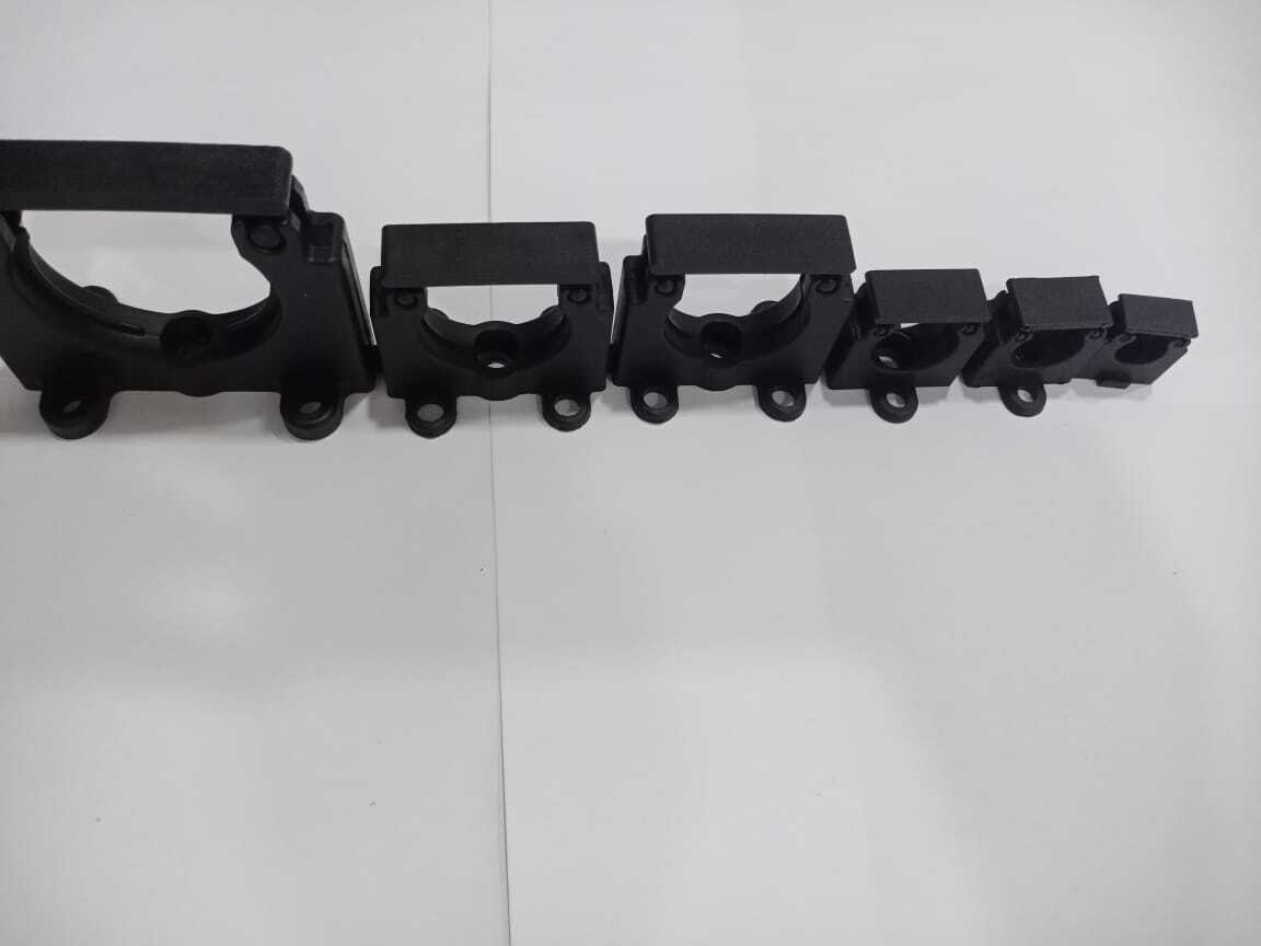 Conduit Clamp Pg - 29 | Polyamide Pa-6, 62mm Length, Black (Ral 9005), Uv Resistant, Temperature Range -30â°c To 80â°c, Easy To Assemble