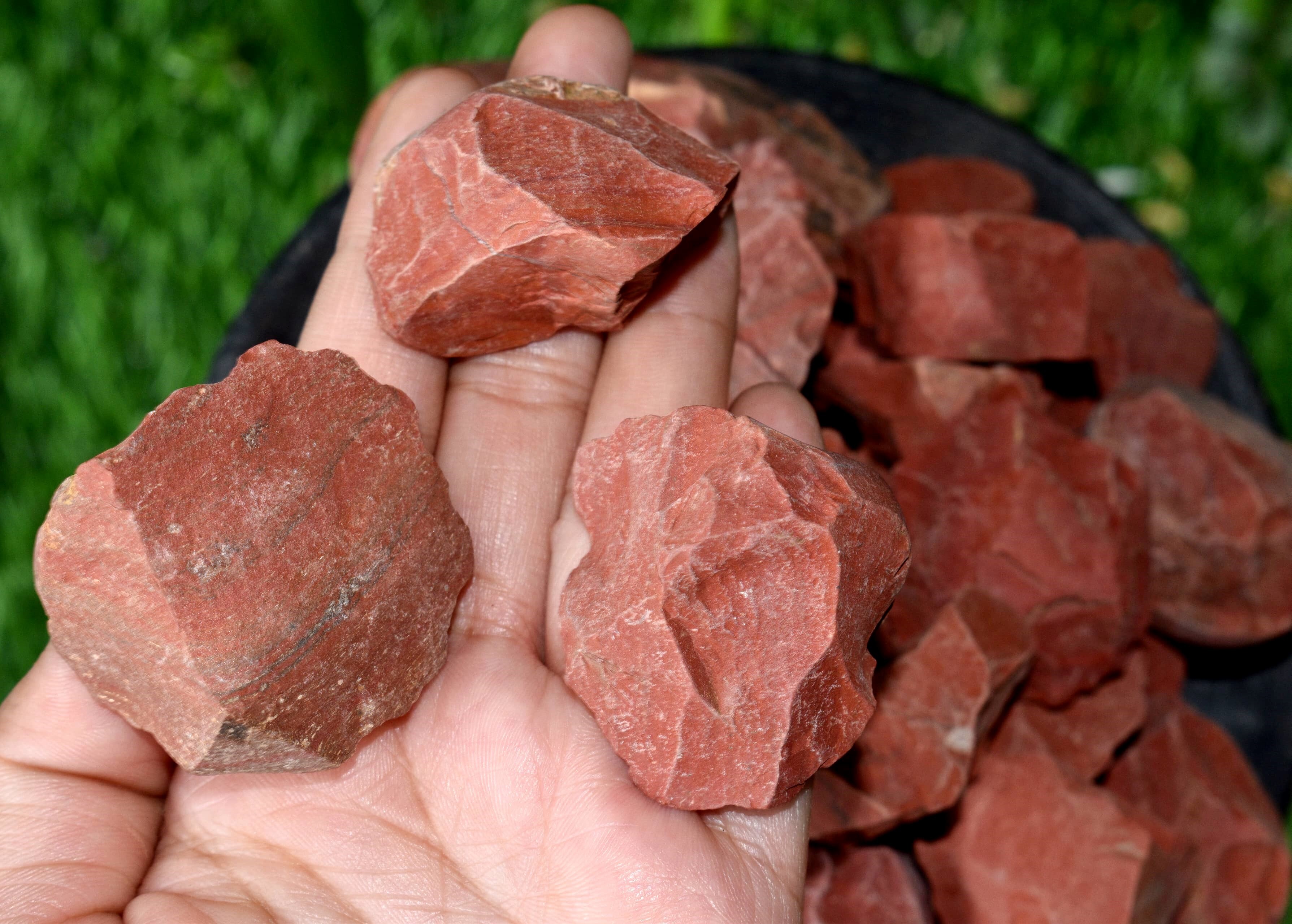 Red Jasper Rough Stone Crystal Raw Stone Rough Rock - Grade: Aaa