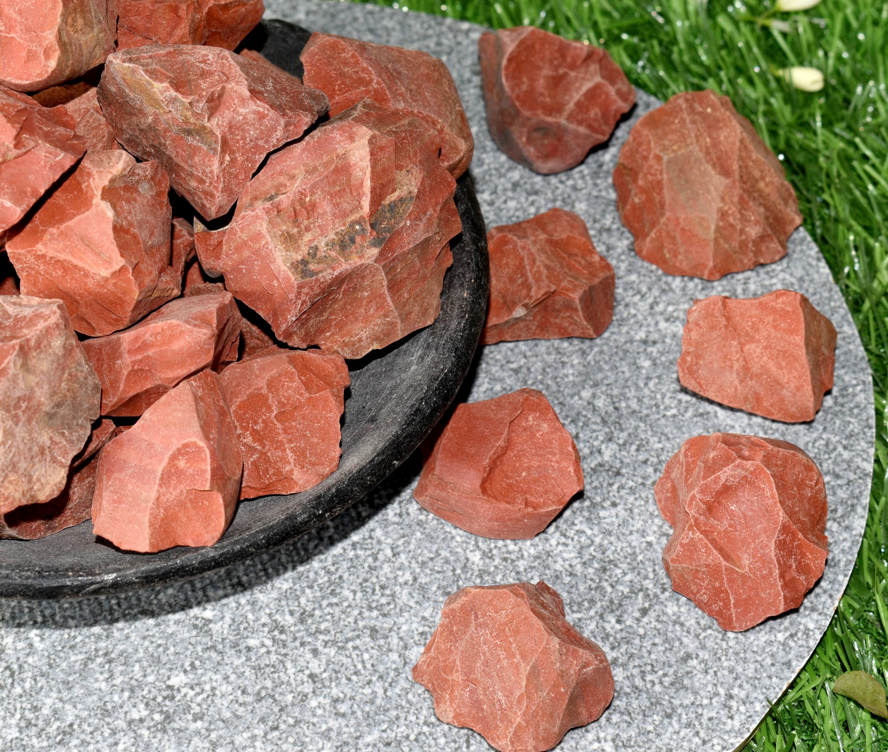 Red Jasper Rough Stone Crystal Raw Stone Rough Rock - Grade: Aaa