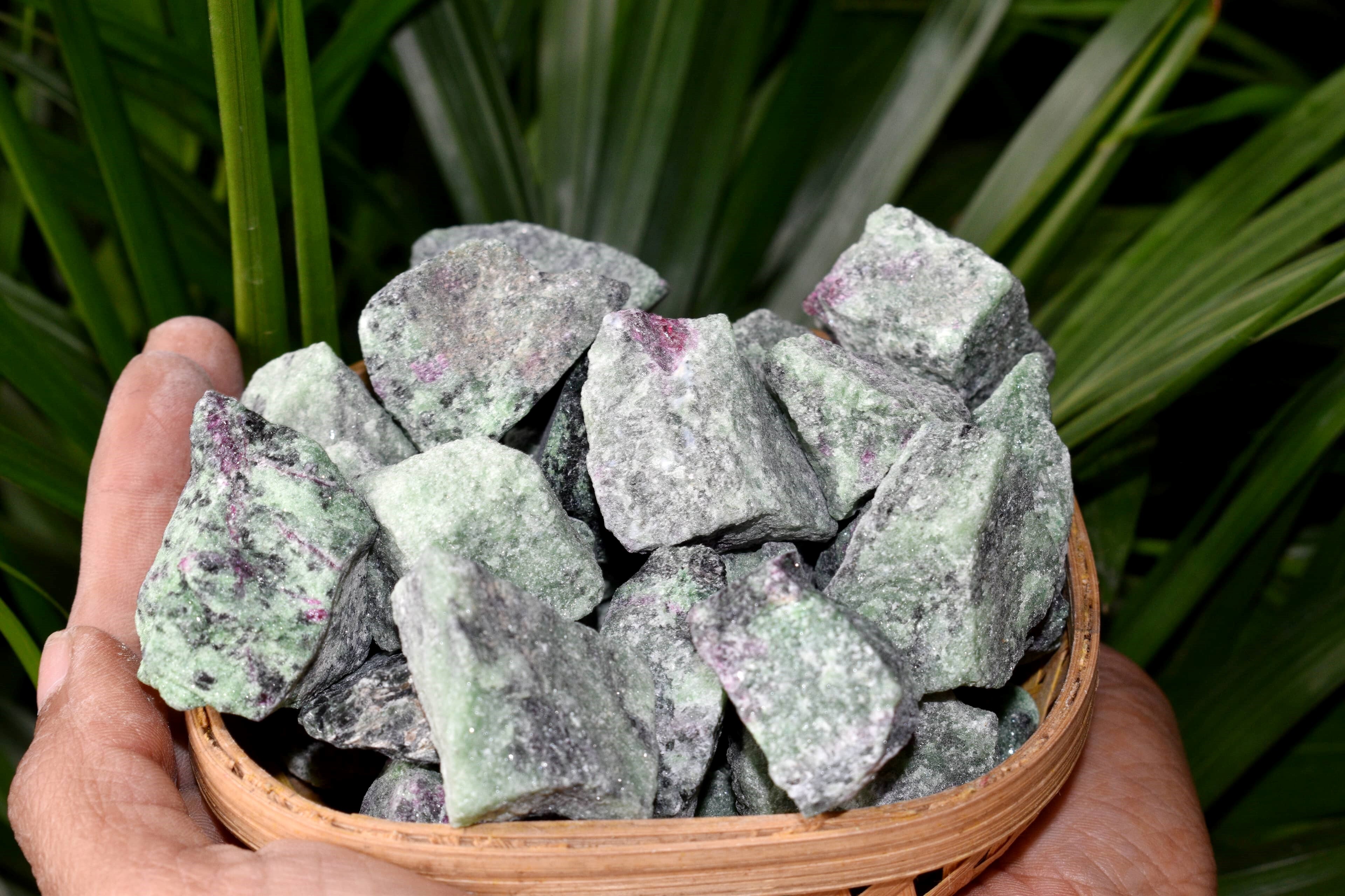 Ruby Zosite Rough Stone Crystal Raw Stone Rough Stone - Grade: Aaa