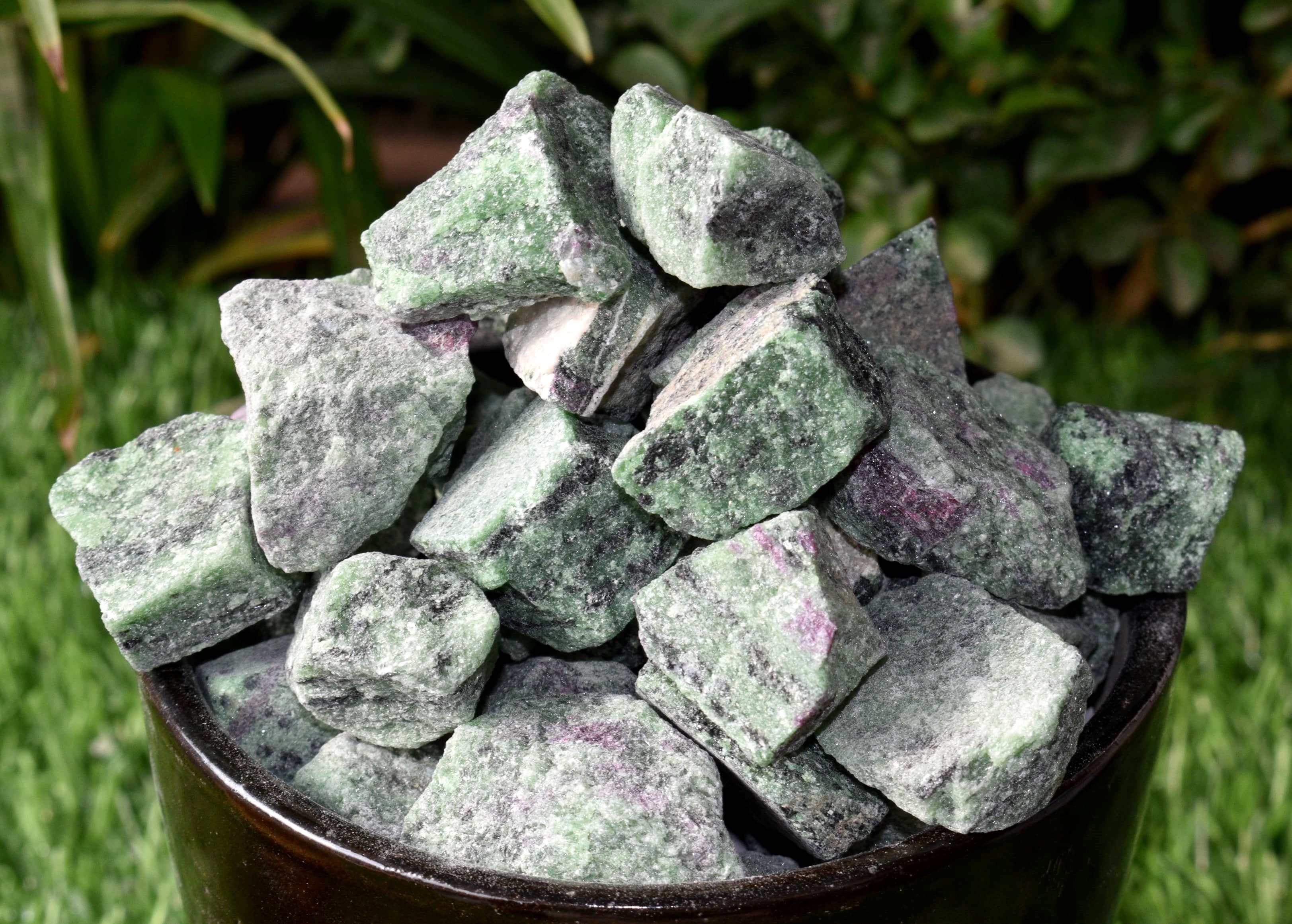 Ruby Zosite Rough Stone Crystal Raw Stone Rough Stone - Grade: Aaa
