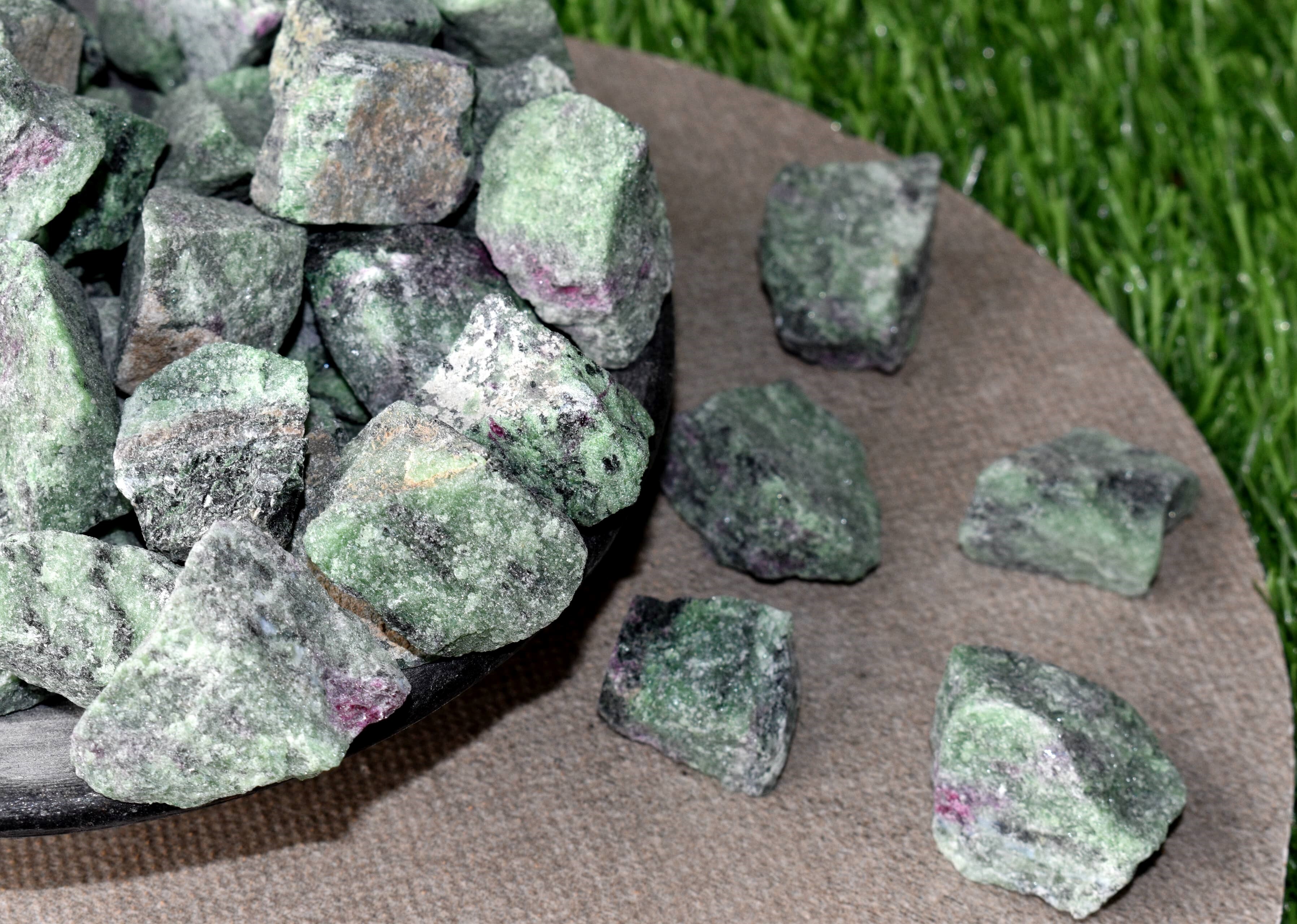 Ruby Zosite Rough Stone Crystal Raw Stone Rough Stone - Grade: Aaa