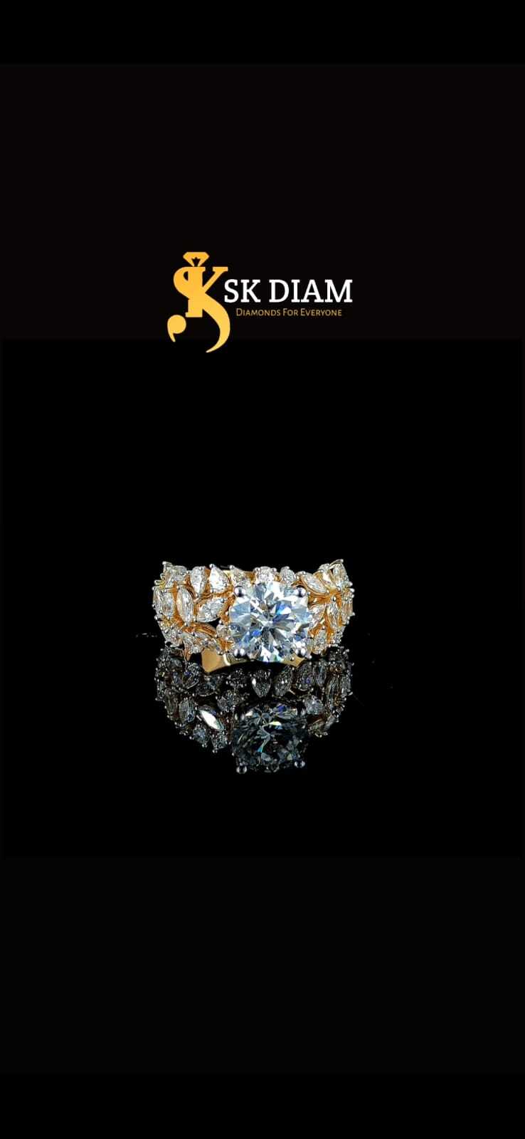 Diamond Ring - Excellent Cut, Vs1 Clarity | Exquisite Brilliance And Timeless Elegance
