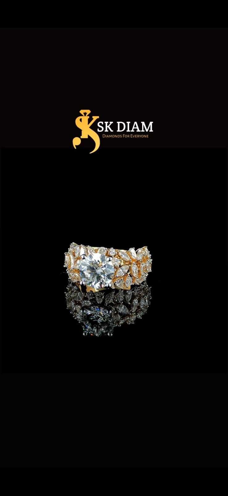 Diamond Ring - Excellent Cut, Vs1 Clarity | Exquisite Brilliance And Timeless Elegance