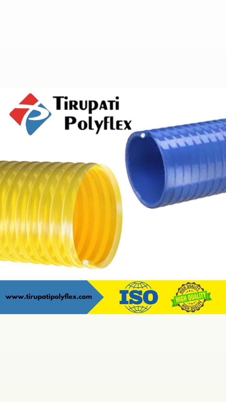 Anmol Pvc Suction Hose - 30 Meter Length, 0.75 To 10 Inches Size | All Colors Available, Durable And Flexible For Agricultural And Industrial Use