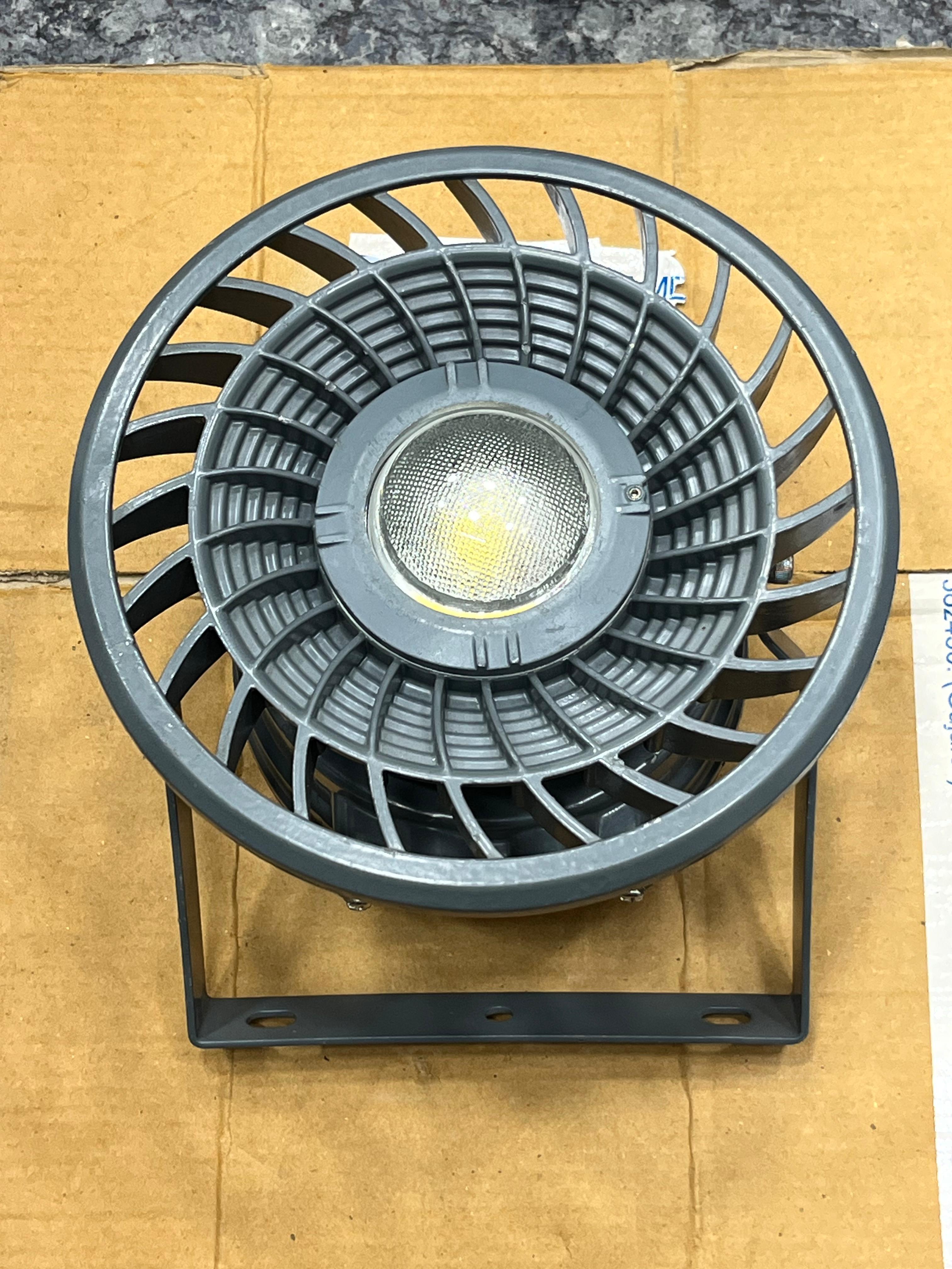 150w Flameproof Led Sunflower Type Light (Flp/wp) Cimfr-peso-bis, Certified - Color: Smoke Grey Epoxy Shade 631 As Per Is-5