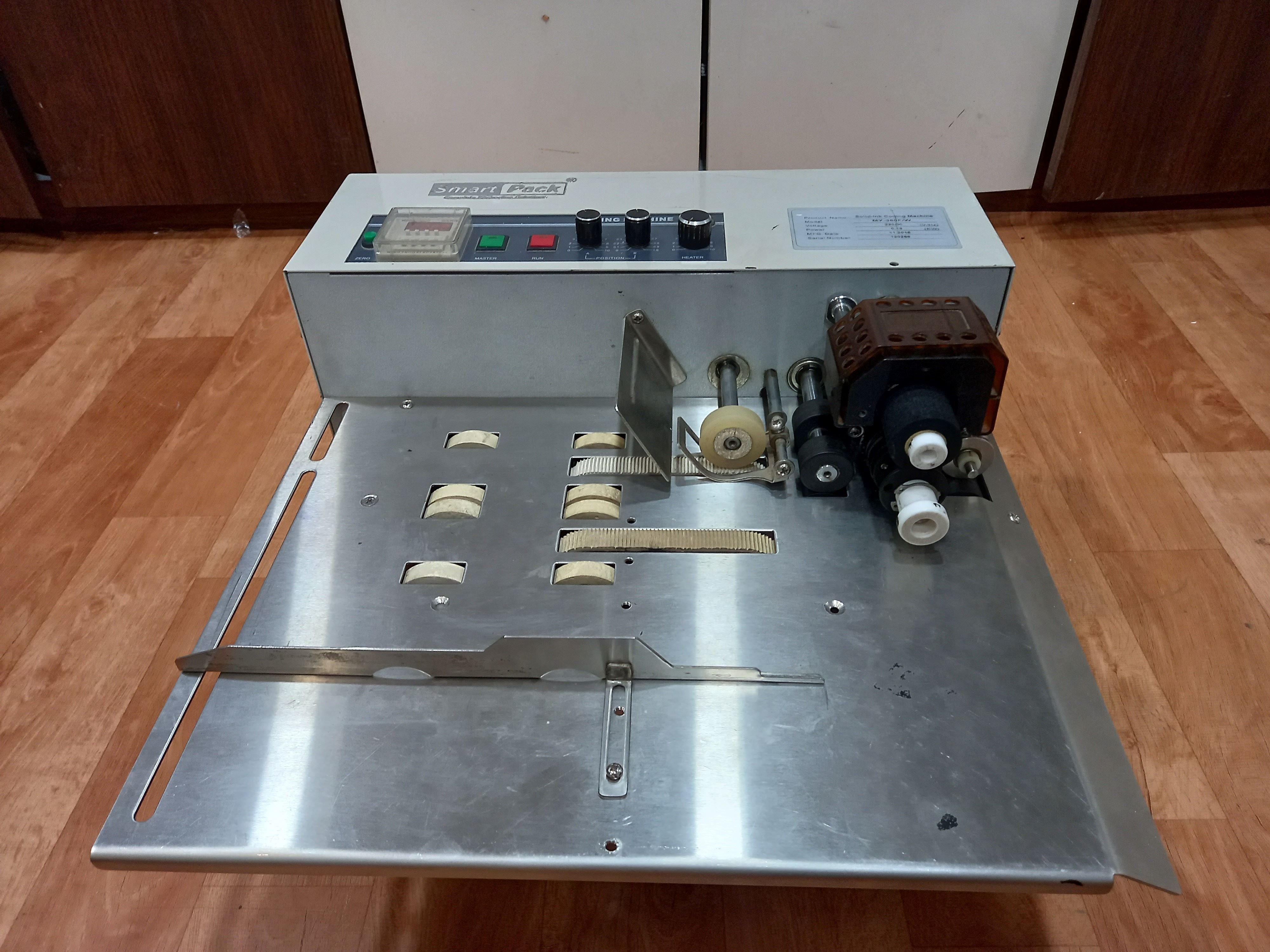 High Speed Batch Coding Machine - 440x465x300 Mm Stainless Steel Body 180w Power | Automatic Operation Bi-directional Printing 6-month Warranty Personalization Options