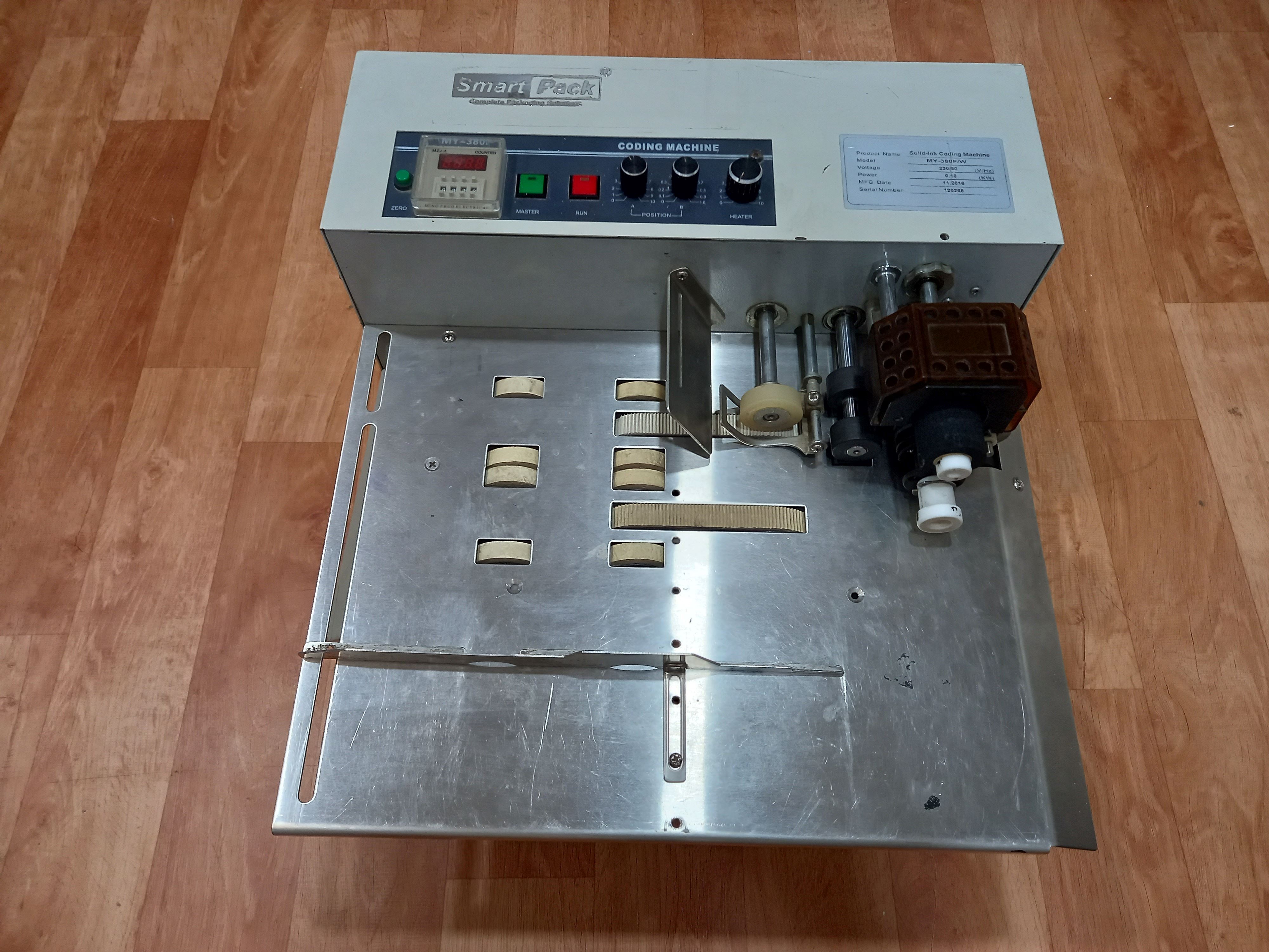 High Speed Batch Coding Machine - 440x465x300 Mm Stainless Steel Body 180w Power | Automatic Operation Bi-directional Printing 6-month Warranty Personalization Options