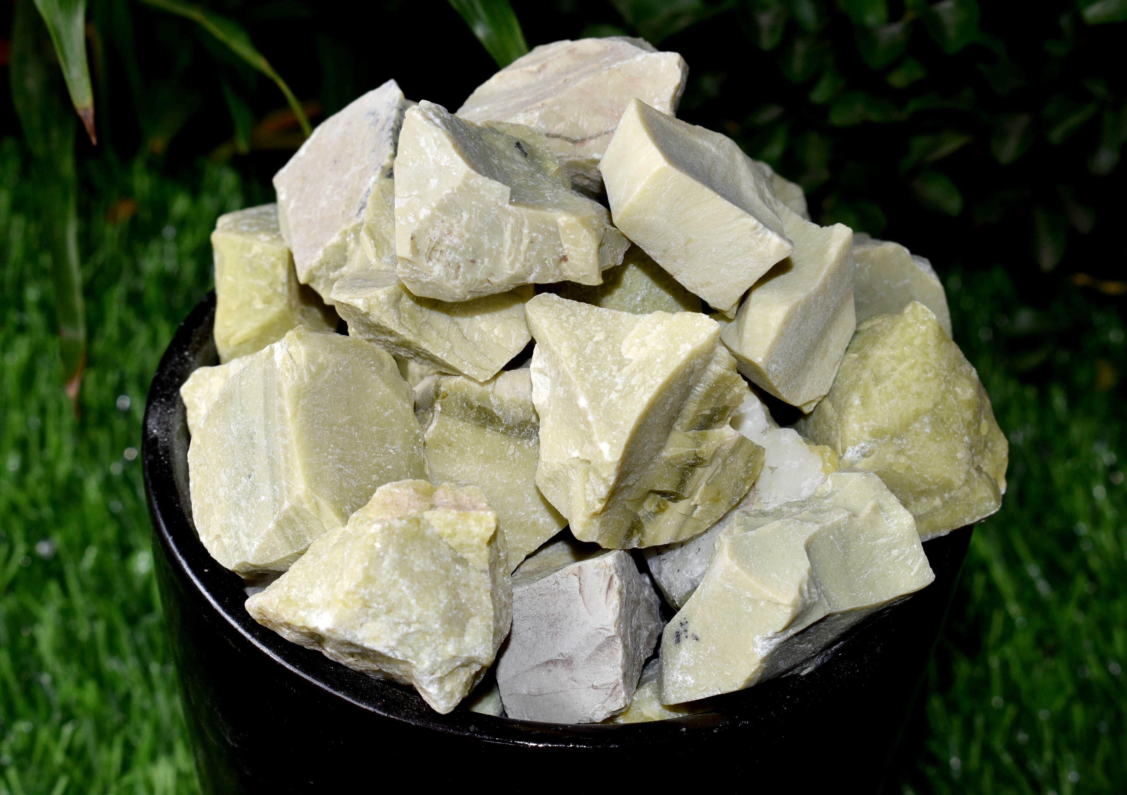 Serpentine Rough Stone Crystal Raw Stone Rough Rock - Aaa Grade Natural 1 Inch Unpolished Serpentine Crystal, Unique Patterns And Textures