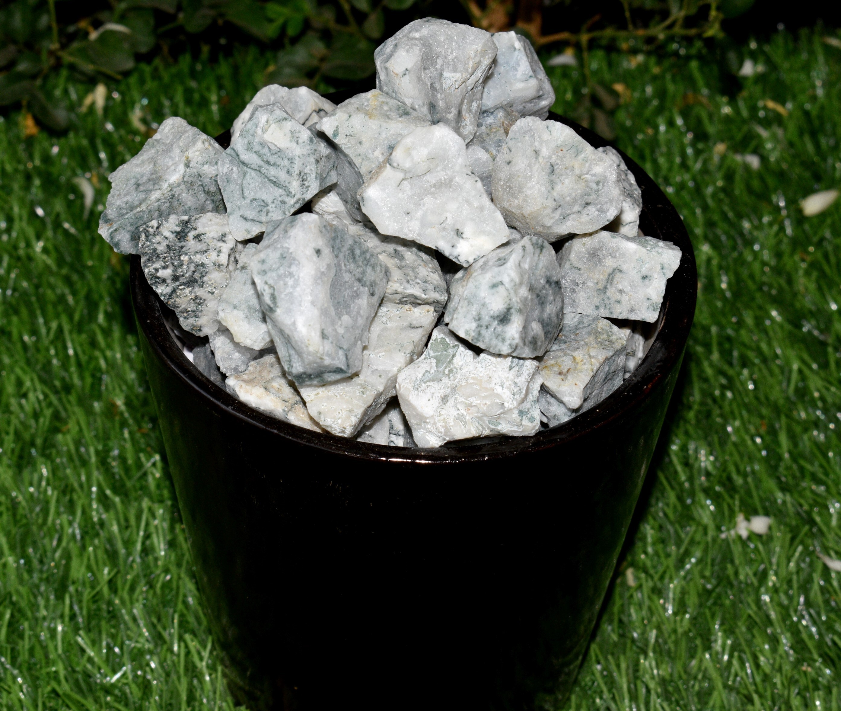Tree Agate Rough Stone Crystal Raw Stone Rough Rock - 1 Inch Natural Multi-shape Rough Stone | Aaa Grade, Unique Beautiful Patterns