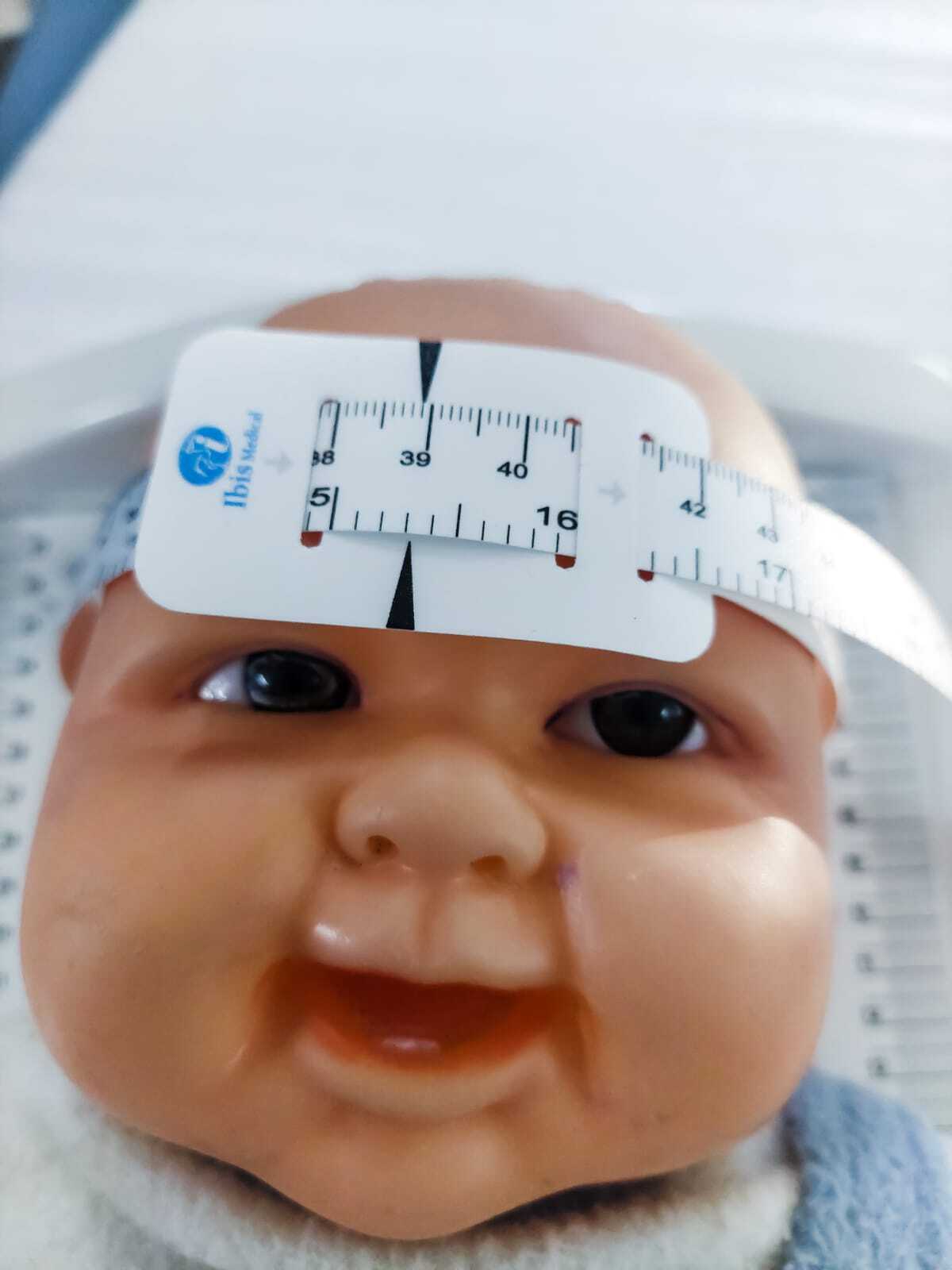 White Infant Head Circumference Measuring Tape