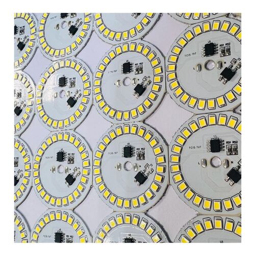 12W BULB DOB - 1MM Thickness PCB, 46MM Size, 9V Voltage, Color Options: CW/WW | Industrial Use, Electric Power Supply, 1-Year Warranty