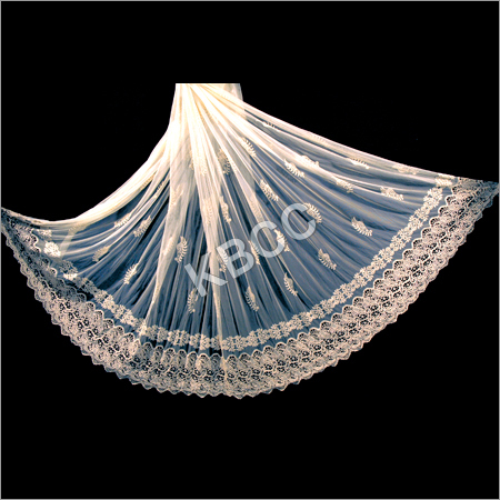 डिजाइनर नेट कढ़ाई लेस