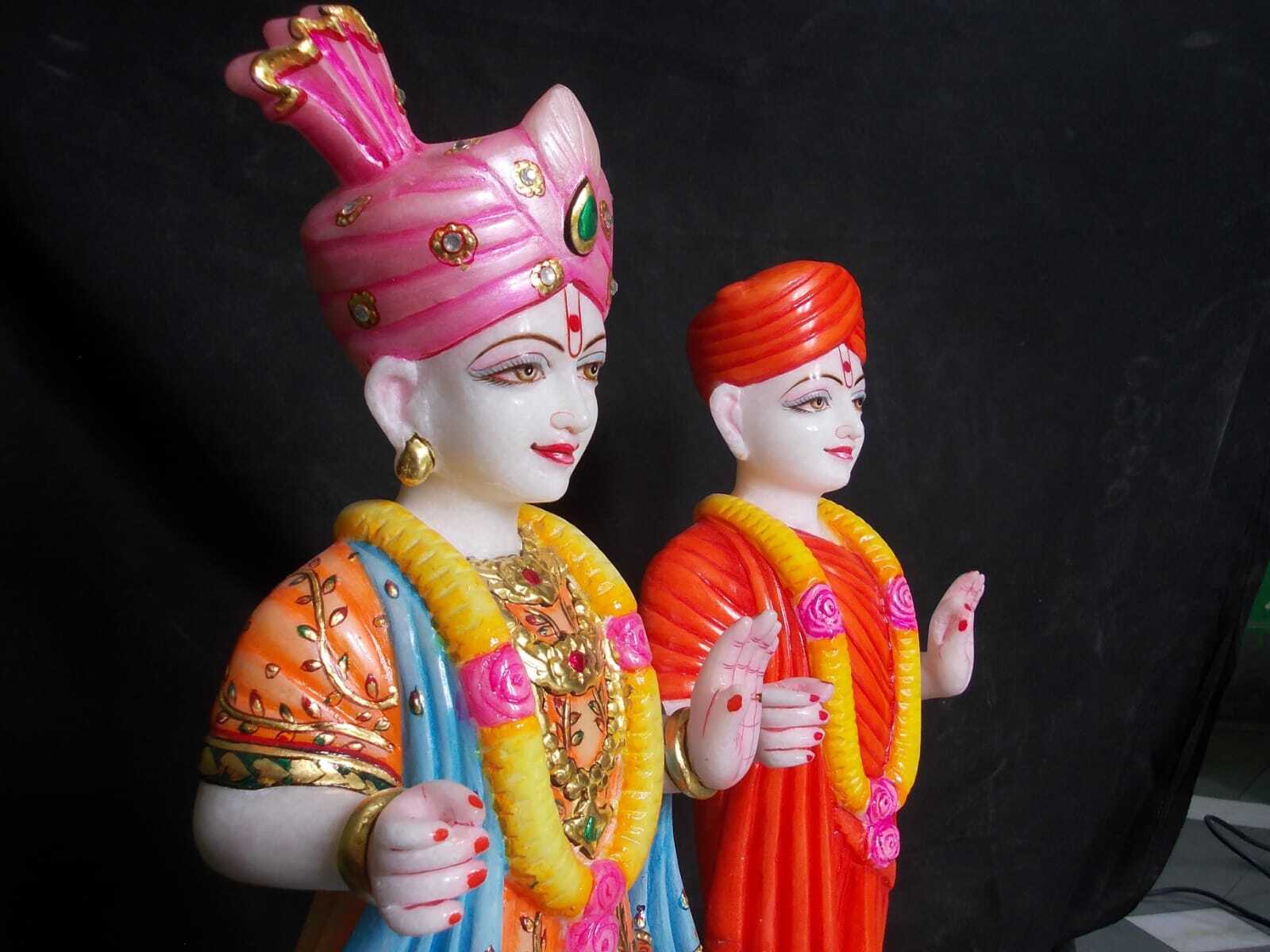 Lord Swami Narayan Marble Statues