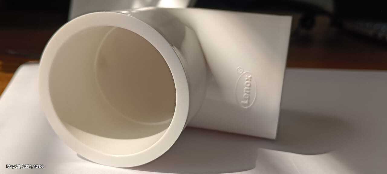 Upvc Plain Elbow - Upvc Material, Size 1/2'' To 2'', Color White | Rigid Connection, Smooth Surface Treatment, Elbow Shape