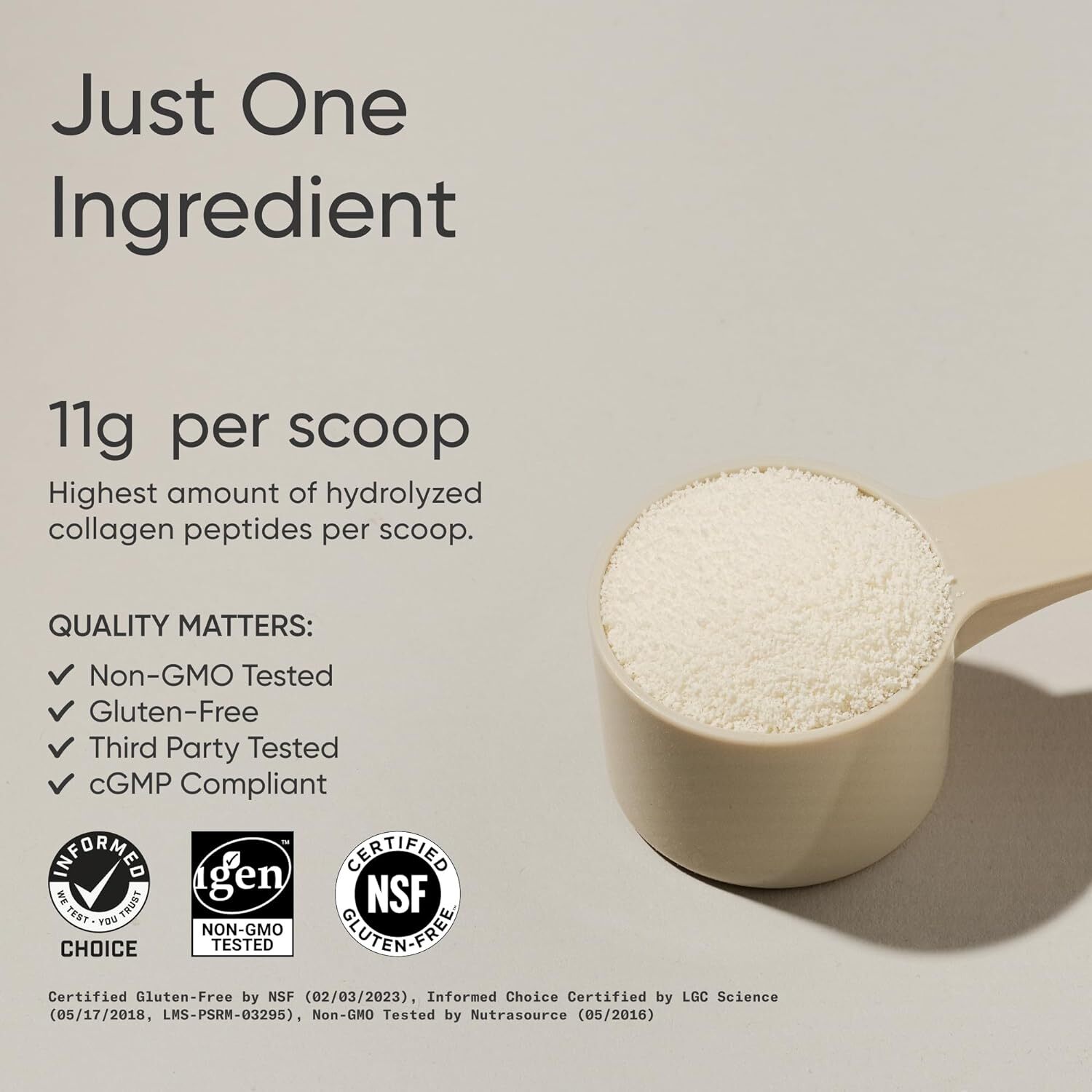 Sports Research Collagen Peptides Hydrolyzed Powder