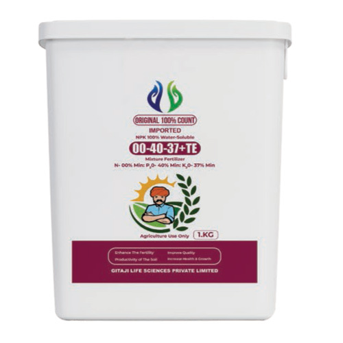 Npk-00-40-37- Water Soluble Mixture Fertilizer - Application: Agriculture