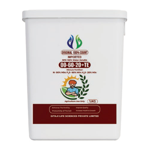 Npk-00-60-20-Water Soluble Mixture Fertilizer - Application: Agriculture