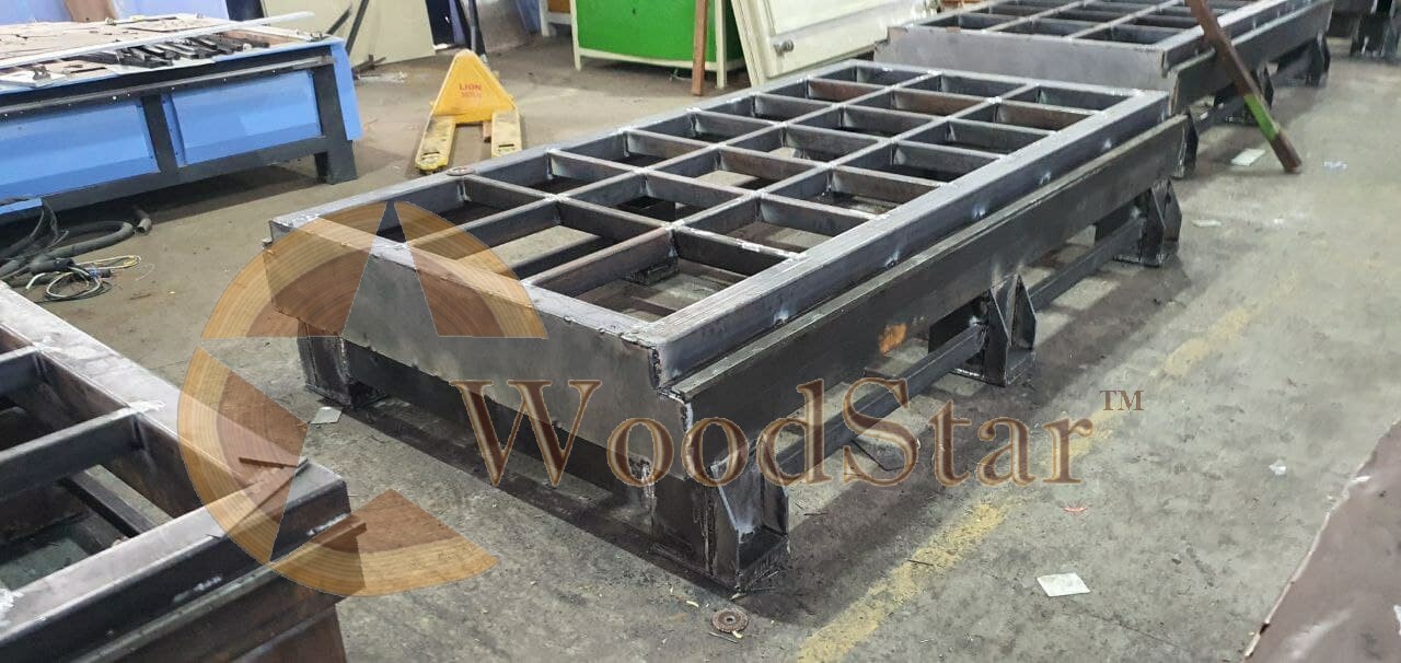 Woodstar Cnc Router Machine - 1500x2500x300 Mm, Heavy Duty Design With 24000 Rpm High Precision Spindle, Invt Vfd Control, Rapid Speed 25000 Mm/min, 1-year Warranty Included
