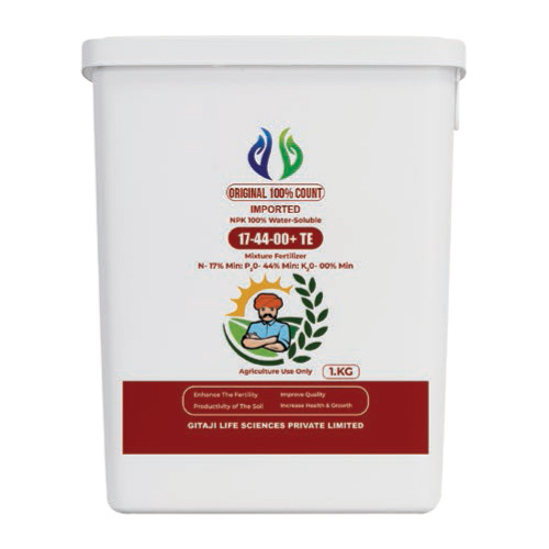 Npk-17-44-00- Water Soluble Mixture Fertilizer - Physical State: Powder