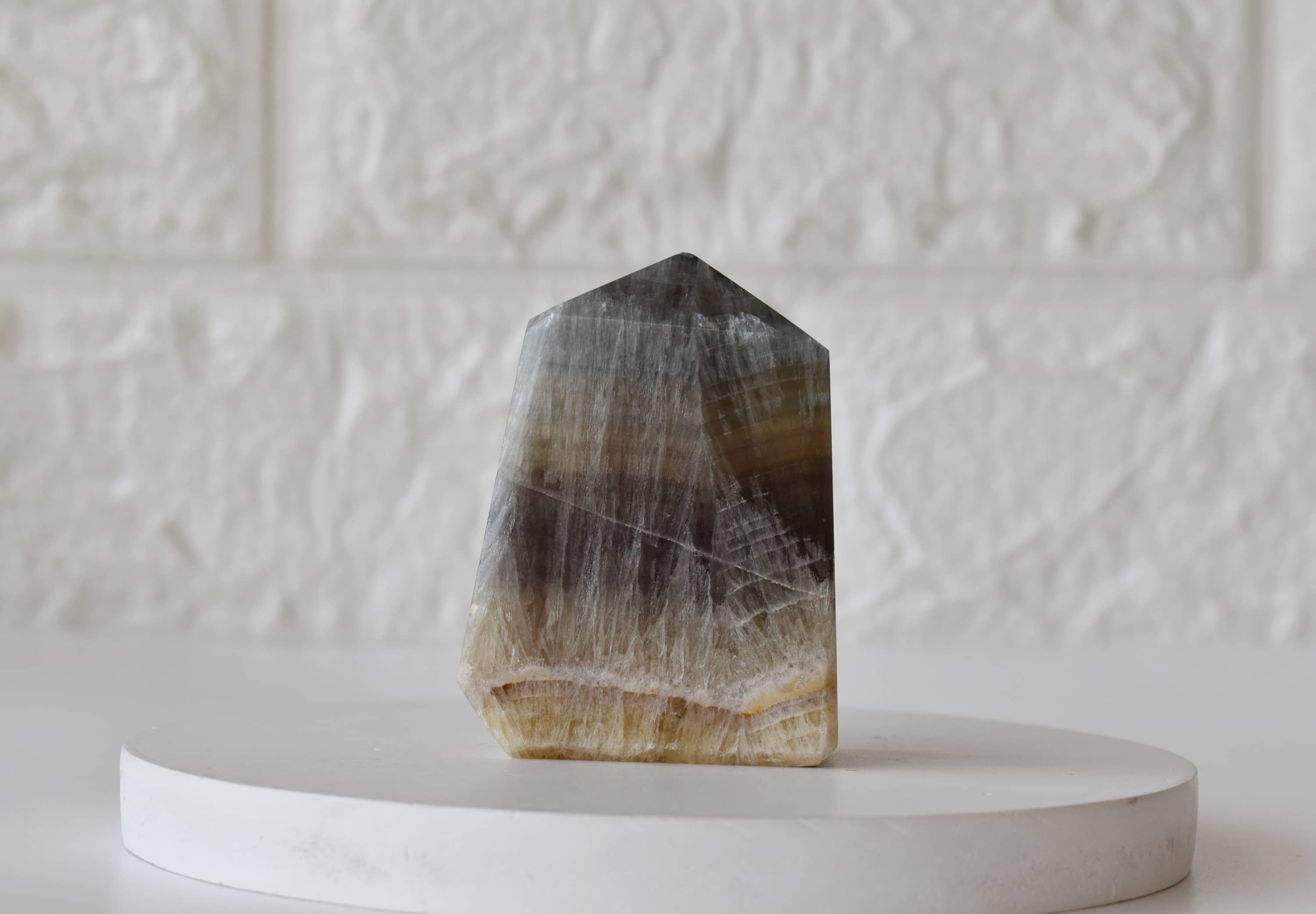 Polished Multi Fluorite Points, Pointed Multi Fluorite Crystal - Grade: Aaa