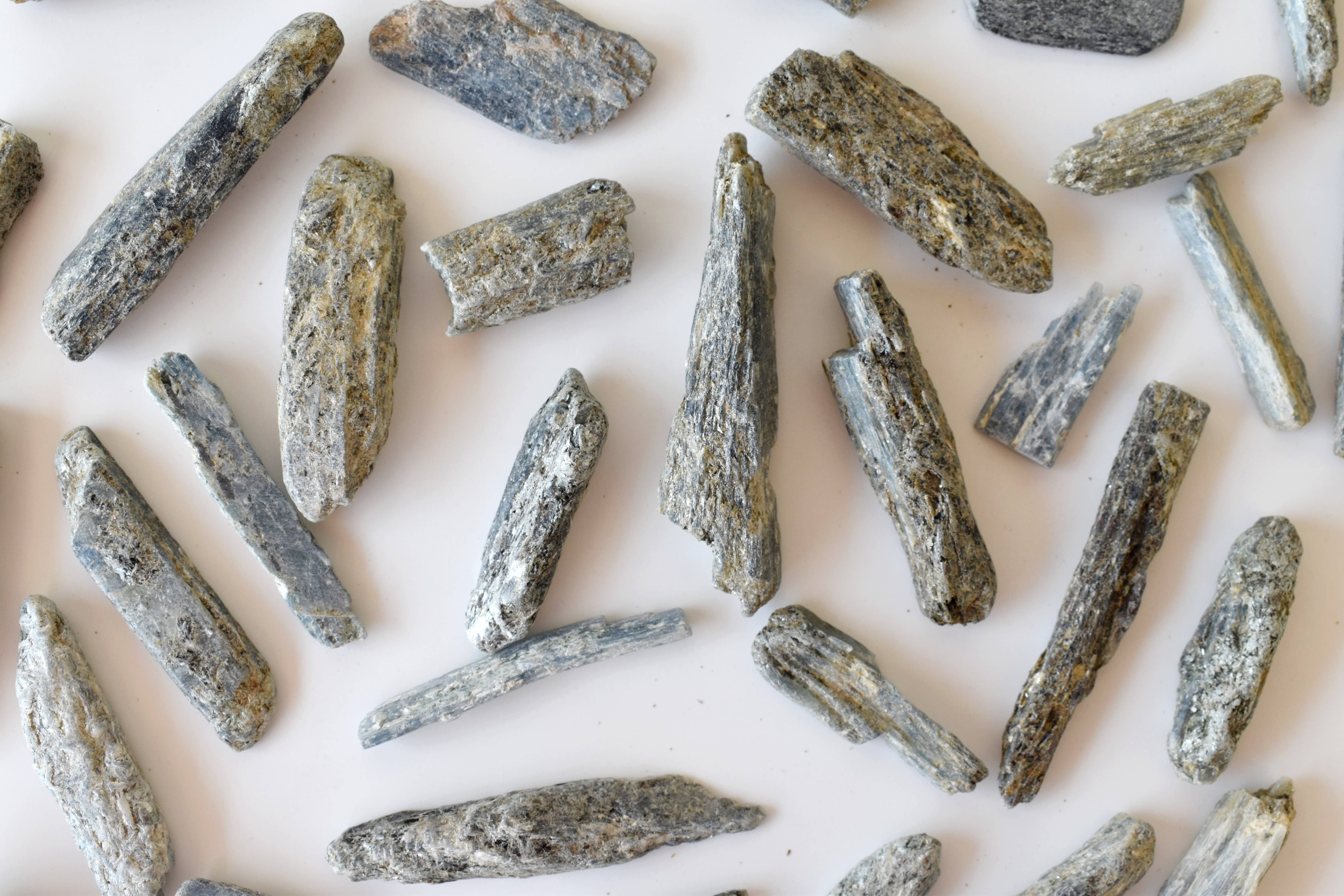 Natural Kyanite Points, Natural Bulk Crystals - Grade: Aaa