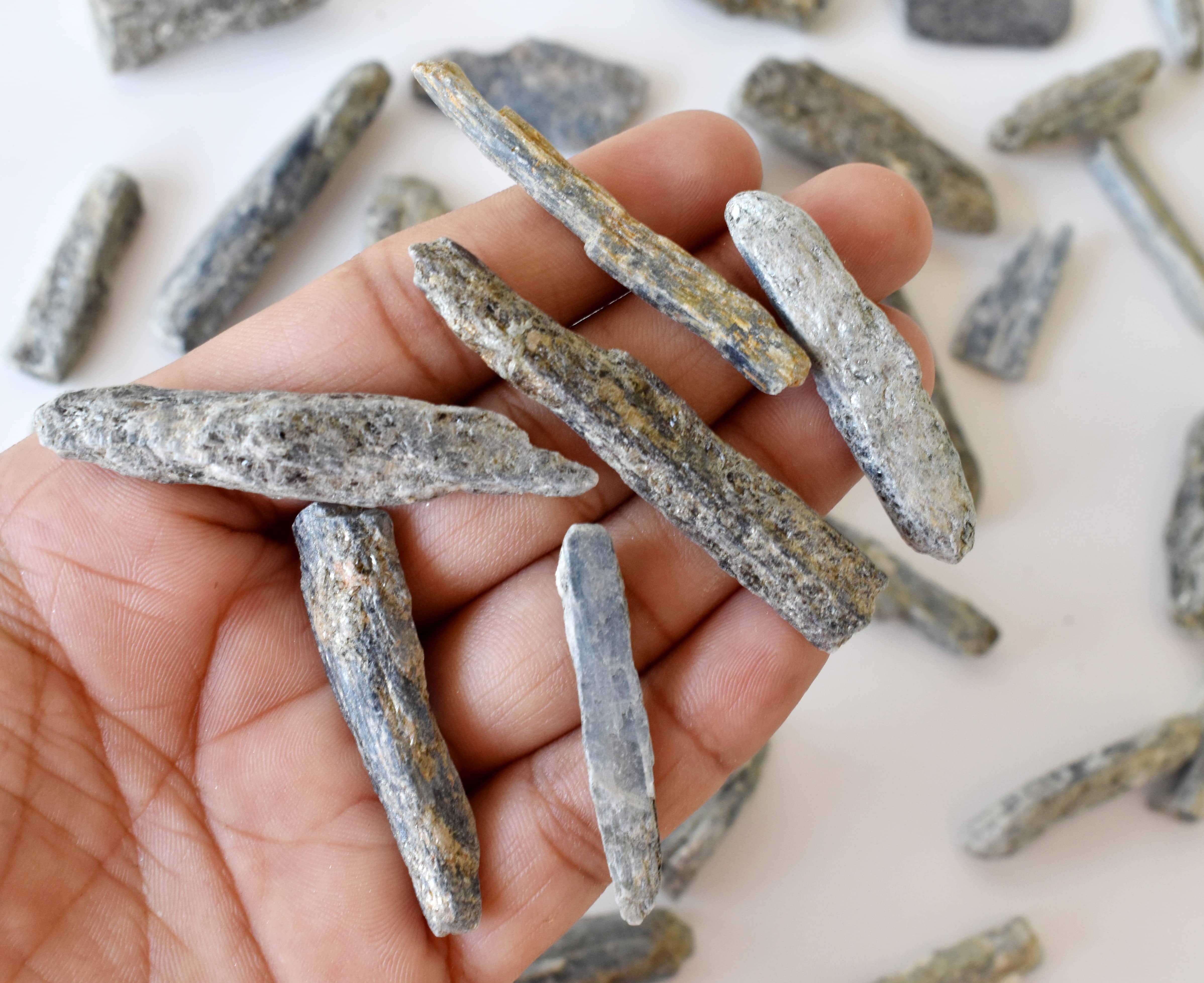 Natural Kyanite Points, Natural Bulk Crystals - Grade: Aaa