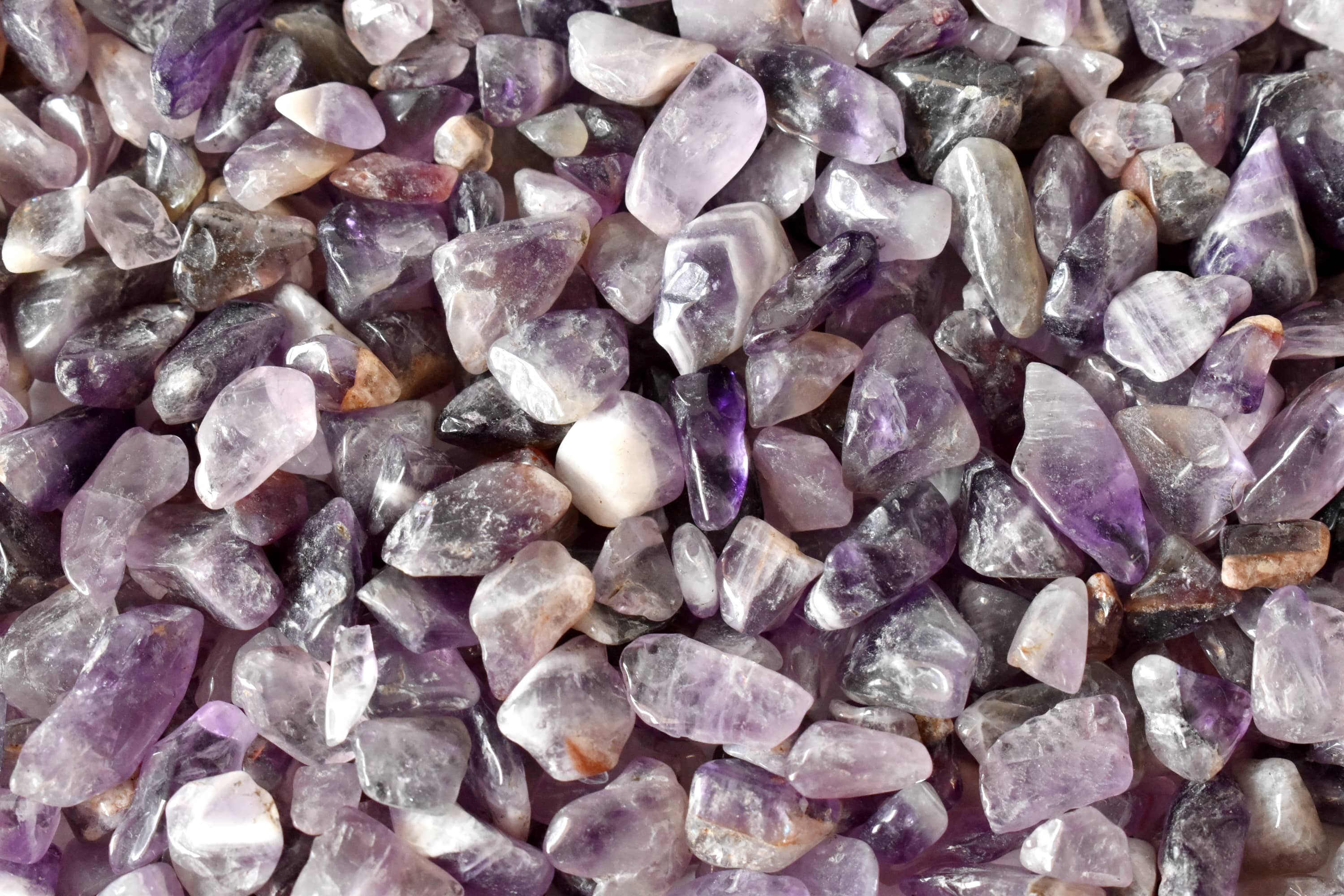 Amethyst Gemstone Chips Loose Crystal Chips - Natural Purple Gemstone, Standard Size, Undrilled And Unpolished | Resealable Bag For Easy Storage