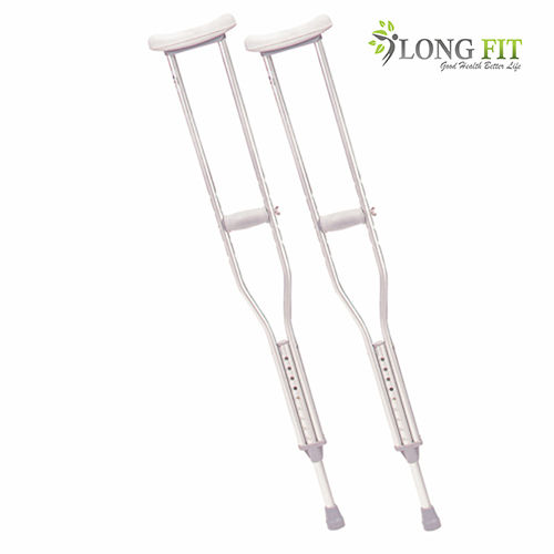 Steel Adult Walking Crutches