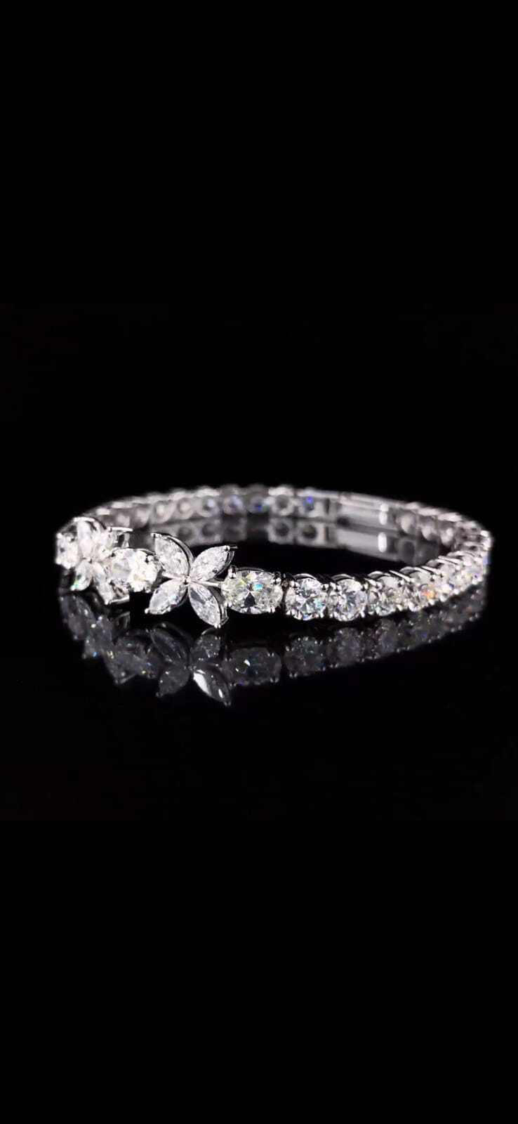 Diamond Bracelet - Natural Vs1 Clarity, Excellent Cut | Dazzling Elegance And Timeless Luxury
