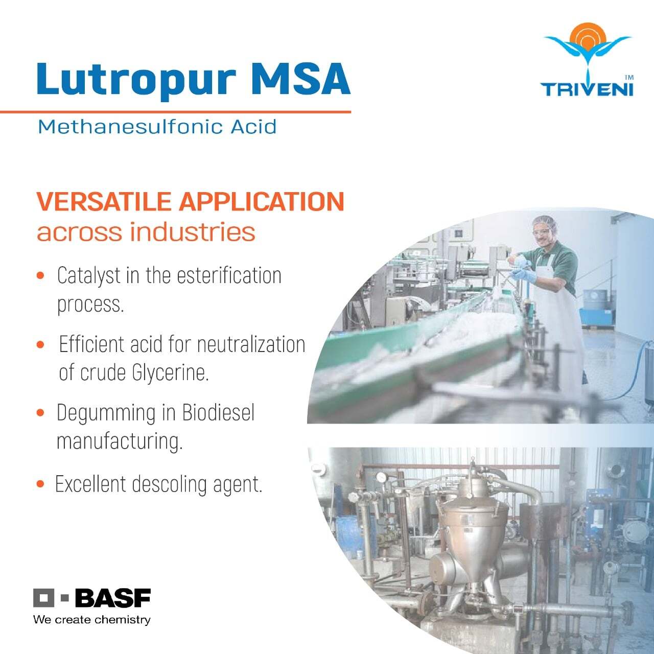 Lutropur Msa 100 - Application: Industrial