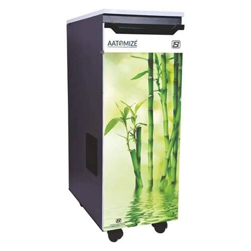 A101 Aatomize Green Leaf Flour Mill - Stainless Steel, 13" X 19" X 36" mm, Green Color | Automatic, 10-15 kg/hr Capacity, Lower Energy Consumption, 12-Month Warranty