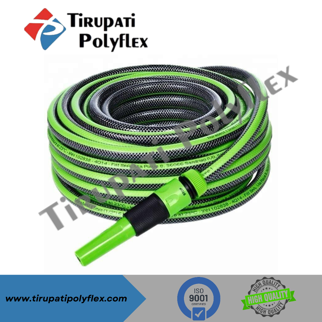 Pvc Braided Hose Pipe - 2 Mm To 75 Mm Size, All Colors Available | Superior Airflow, Durable, Kink-resistant, Perfect For Air Tools