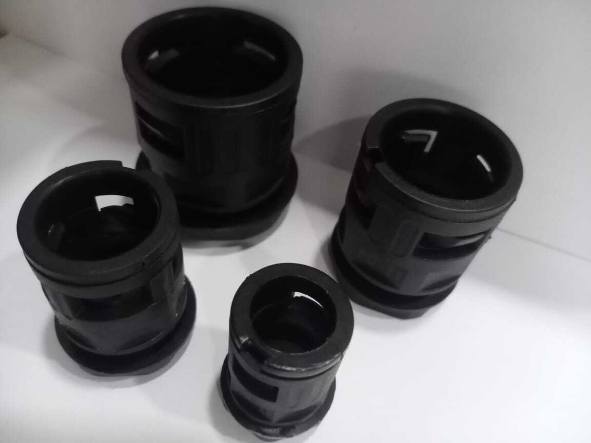 Polyamide Conduit Gland Pg - 21 | Size: Pg-21, Ad: 28.4 Mm, Length: 39 Mm, Color: Black, Temperature Range: -30â°c To +80â°c, Easy To Assemble, Uv Resistant