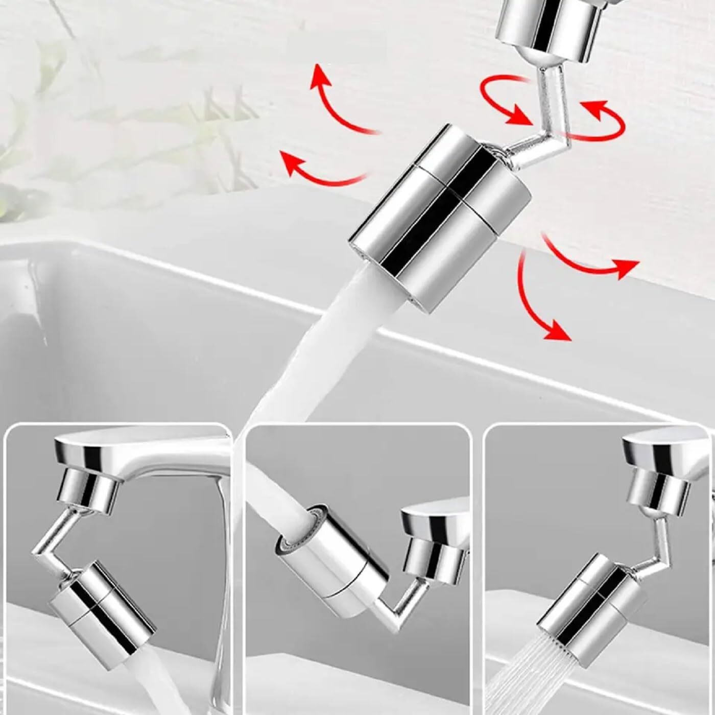 720 Degree Universal Splash Filter Faucet