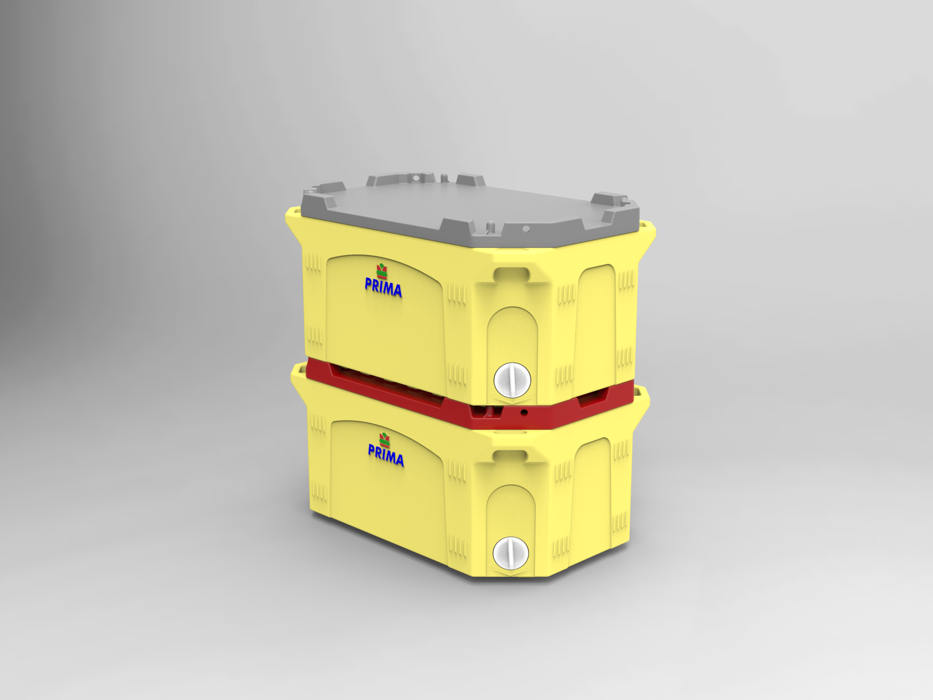 Red 70 Ltr Insulated Shippers