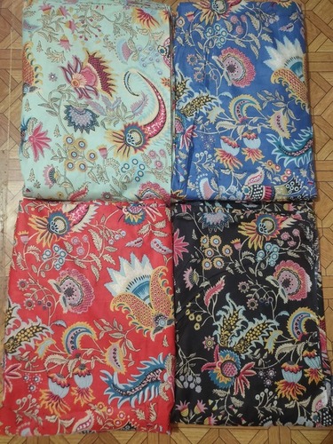 कॉटन प्रिंटेड फैब्रिक - इंडियन क्रिएटिविटी एक्सपोर्ट