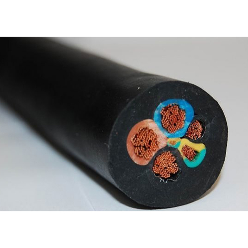 95Mm 4 Rubber Core Cable - Color: As Per Requirement