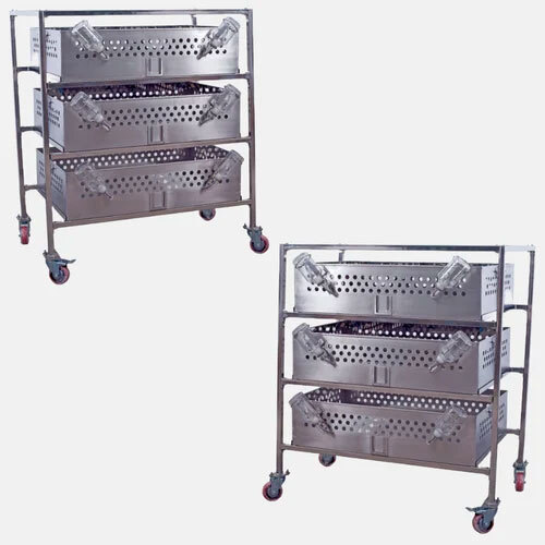 Guinue Pig Pan & Trolley - Application: Industrial