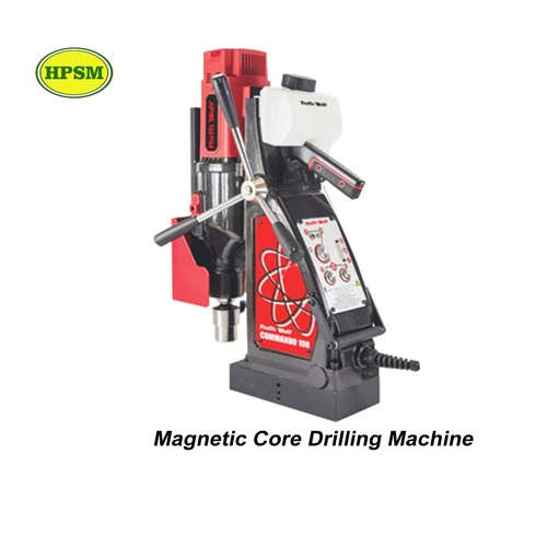 Magnetic Core Drilling Machine - Color: Red And Black
