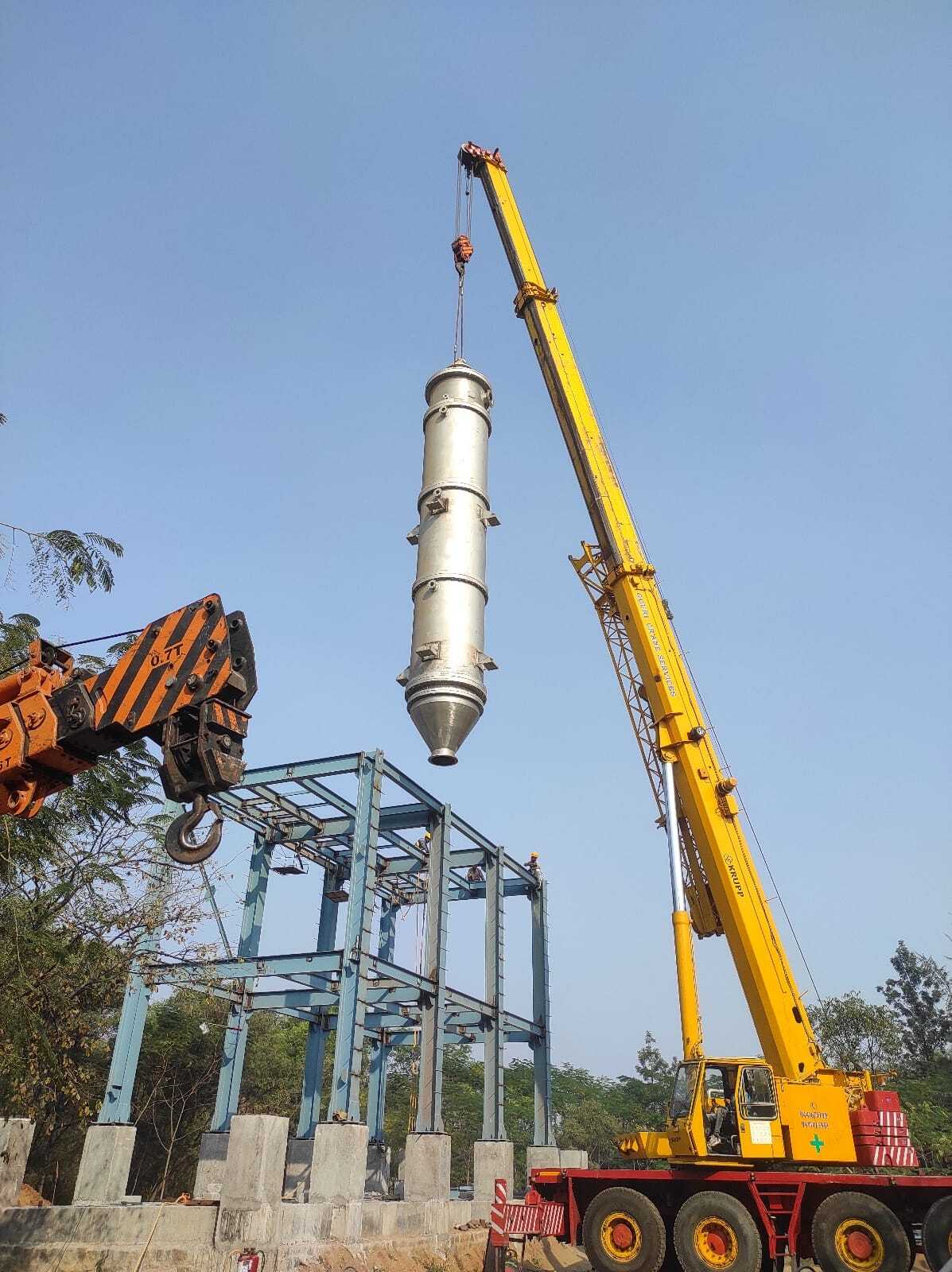 Multi Effect Evaporation System For Fermantation Industries