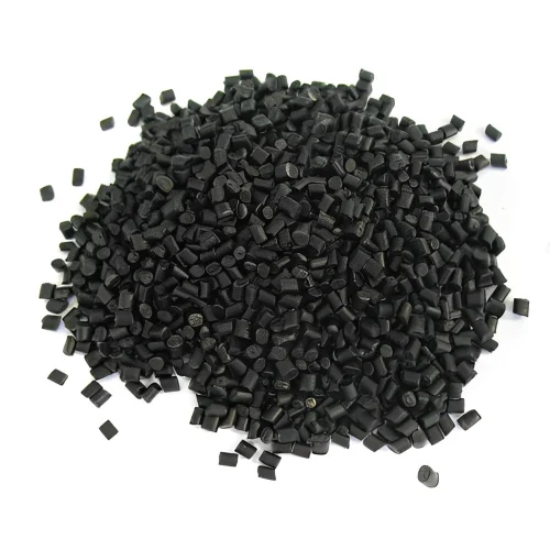 Black Polycarbonate Granules - High-Grade Plastic Raw Material, Normal Melting Point, Versatile Color Options, Warranty Included