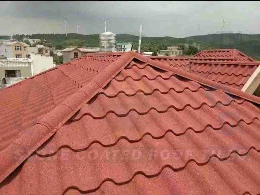 Heritage Stone Coated Roof Tiles - Color: Multi Colour