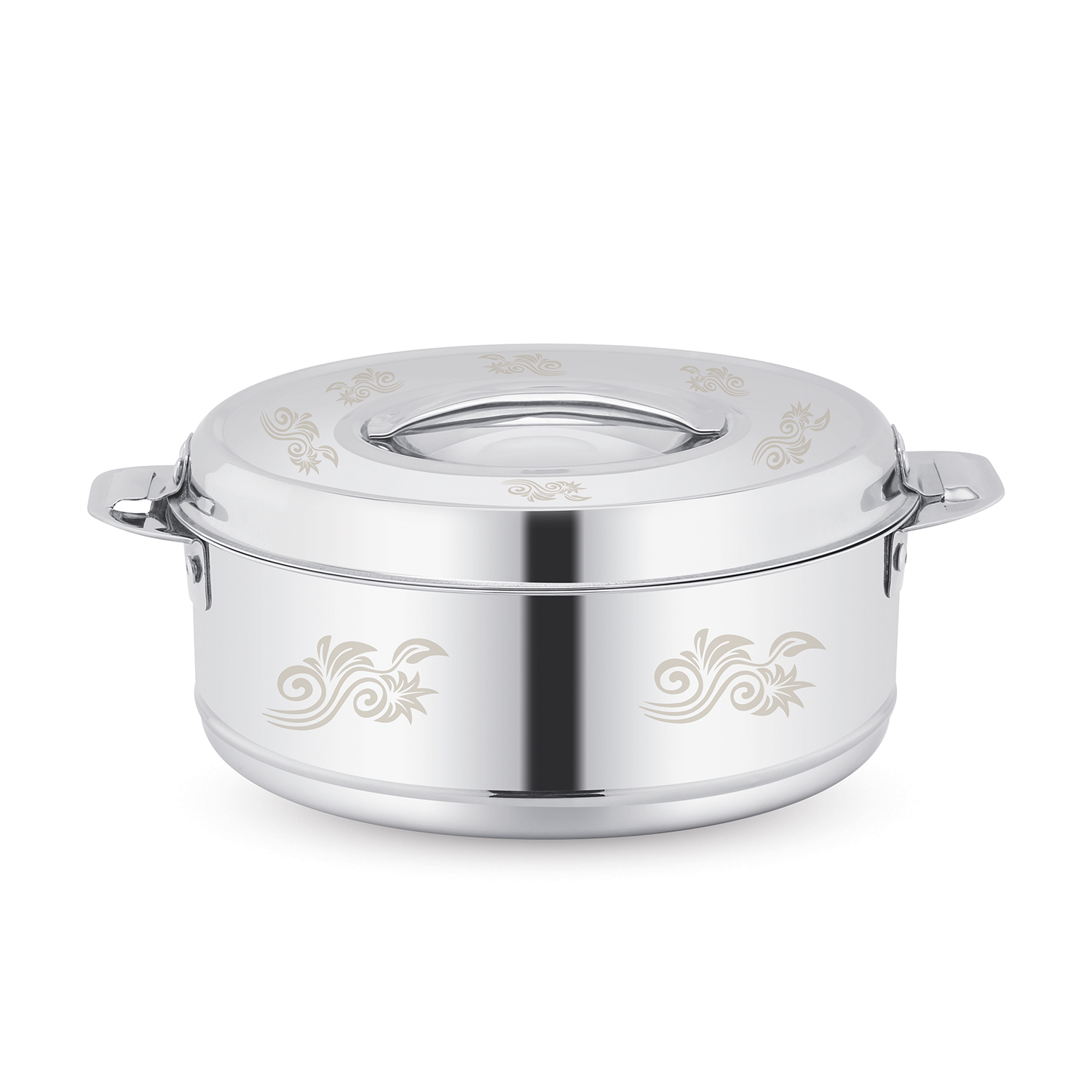 Milano Virtue Homeware St. Steel Insulated Casserole - Size: 3000 Ml