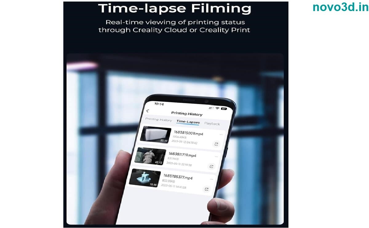 Creality K1 Ai Camera Hd Quality New Upgrade Ai Detectiontime Lapse Filming