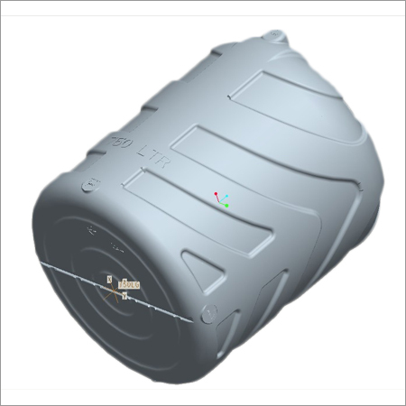 750L प्लास्टिक पानी का टैंक