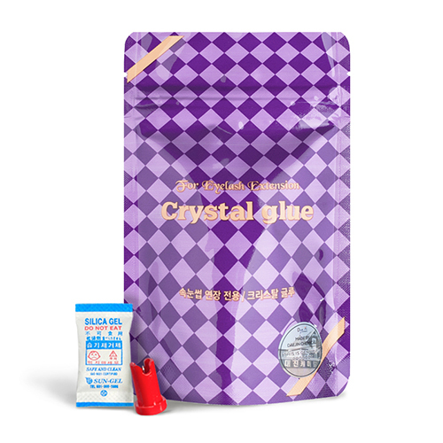 Crystal Glue - Black Eyelash Adhesive 10ml | Excellent Bonding, Retention 3-4 Weeks, Non-harmful